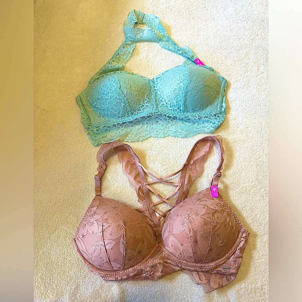 PINK Victoria’s Secret Bralettes L